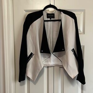 River Island Black and White Blazer